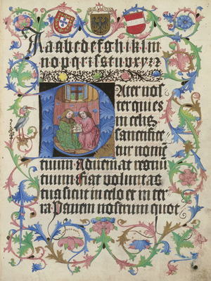 Lot 1534, Auction  119, Lehrbuch für Maximilian I., Codex Nr. 2368 