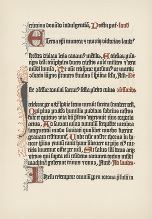 Lot 1552, Auction  119, Mainzer Psalter von 1457, Der, Ink.4 B I der Österreichischen Nationalbibliothek