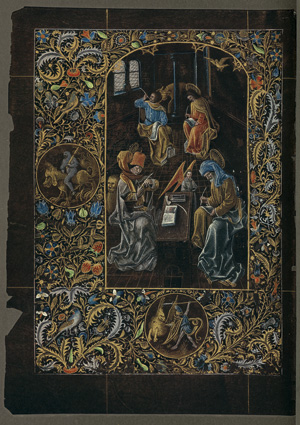 Lot 1577, Auction  119, Schwarze Gebetbuch des Herzogs Galeazzo Maria Sforza, Das, Codex Vindobonensis 1856 der Österreichischen Nationalbibliothek