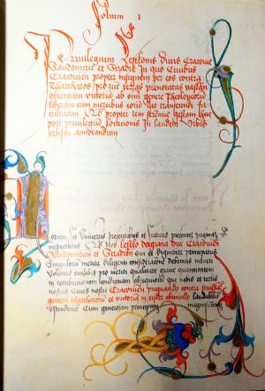 Lot 1621, Auction  119, Codex picturatus Balthasaris Behem, Der Krakauer Behaim-Codex