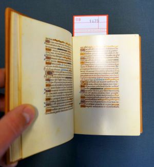 Lot 1675, Auction  119, Stundenbuch des Markgrafen Christoph I. von Baden, Codex Durlach I 