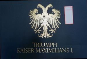 Lot 1679, Auction  119, Triumph, Kaiser Maximilians I. und Maximilian I., röm.-dt. Kaiser, Mappe mit 137 Tafeln und 1 Broschur