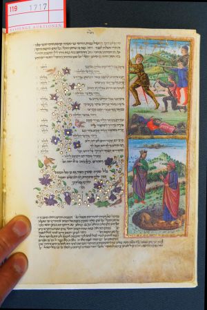 Lot 1717, Auction  119, Rothschild Haggadah, The, A Passover Compendium from the Rothschild Miscellany