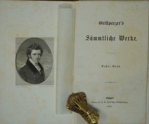 Lot 2069, Auction  119, Grillparzer, Franz, Sämmtliche Werke (aus der Bibliothek von Sisi)