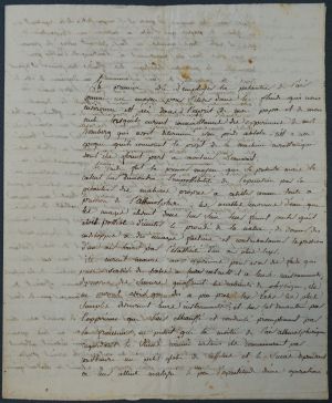 Lot 2565, Auction  119, Montgolfier, Pierre François Joseph de, Manuskript über die Ballonfahrten