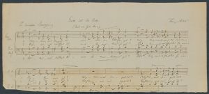 Lot 2620, Auction  119, Abt, Franz, Signiertes Musikmanuskript