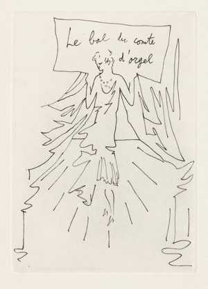 Lot 3062, Auction  119, Radiguet, Raymond und Cocteau, Jean - Illustr., Le bal du Comte d'Orgel