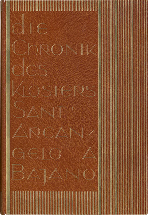 Lot 3072, Auction  119, Chronik des Klosters, Die, Sant'Arcangelo a Bajano