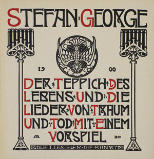 Lot 3128, Auction  119, George, Stefan und Lechter, Melchior - Illustr., Der Teppich des Lebens