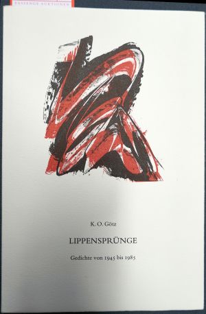Lot 3137, Auction  119, Götz, Karl Otto und Götz, K. O., Lippensprünge 
