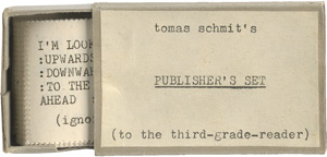 Lot 3338, Auction  119, Schmit, Tomas, Publisher's Set