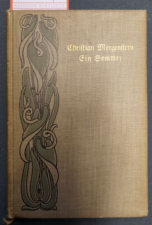 Lot 3415, Auction  119, Morgenstern, Christian, Konvolut von 3 Werken in Erstausgaben.