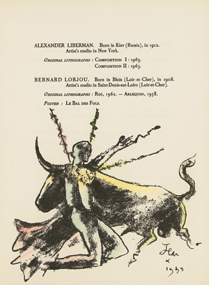 Lot 3416, Auction  119, Mourlot, Fernand, Prints from the Mourlot Press