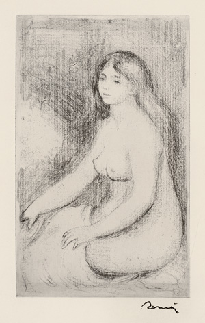 Lot 3450, Auction  119, Vollard, Ambroise und Renoir, Pierre-August - Illustr., La vie & l'oeuvre de Pierre-Auguste Renoir