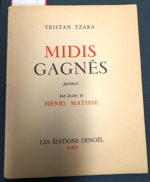 Lot 3500, Auction  119, Tzara, Tristan und Matisse, Henri - Illustr., Midis gagnés