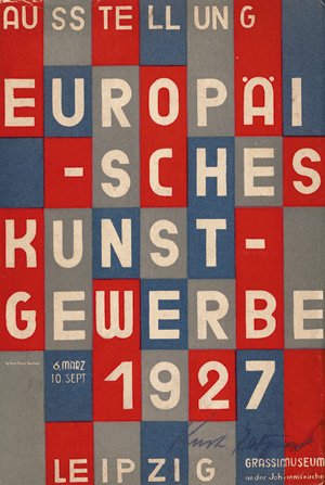 Lot 3526, Auction  119, Graul, Richard und Bayer, Herbert - Illustr., Ausstellung Europäisches Kunstgewerbe 1927