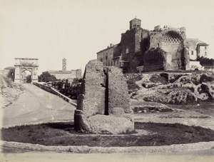 Los 4006 - Anderson, James, Enrico Verzaschi and unknown - View of the Temple of Venus; Views of the Colloseum and view of the Templum Pacis - 0 - thumb