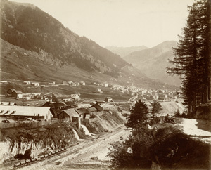 Los 4022 - Braun, Adolphe - Construction of the Gotthardbahn near Airolo and Lugano - 0 - thumb