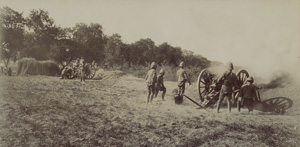 Los 4032 - British India - Native officers and soldiers during maneuvers as well as group portraits - 0 - thumb