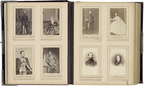 Lot 4072, Auction  119, Nineteenth Century Portraits, Portrait album of 19th century European royalty and nobility