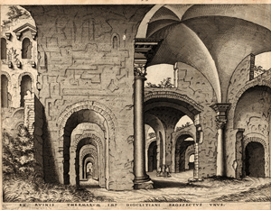 Los 5097 - Doetecum, Johannes und Lucas - Zwölf Ansichten bedeutender Römischer Ruinen - 0 - thumb