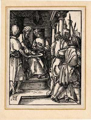 Lot 5101, Auction  119, Dürer, Albrecht, Pilatus wäscht sich die Hände