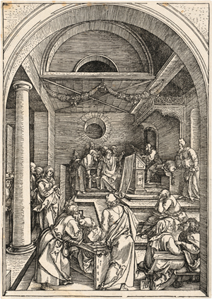 Lot 5104, Auction  119, Dürer, Albrecht, Der zwölfjährige Jesus im Tempel