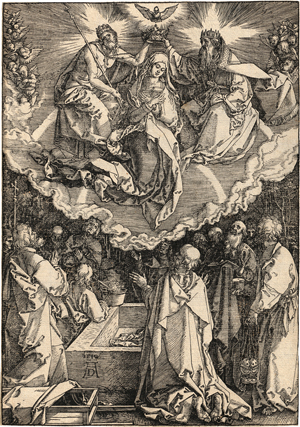 Lot 5105, Auction  119, Dürer, Albrecht, Mariae Himmelfahrt und Krönung