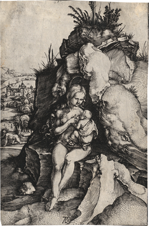 Lot 5110, Auction  119, Dürer, Albrecht, Die Buße des heiligen Chrysostomus