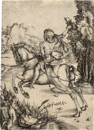 Lot 5112, Auction  119, Dürer, Albrecht, Der kleine Kurier
