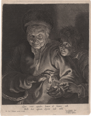 Lot 5177, Auction  119, Pontius, Paulus, Die alte Frau mit der Kerze