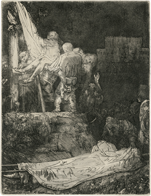 Lot 5191, Auction  119, Rembrandt Harmensz. van Rijn, Die Kreuzabnahme bei Fackelschein