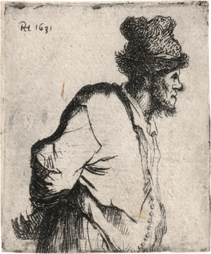 Lot 5197, Auction  119, Rembrandt Harmensz. van Rijn, Bauer mit den Händen auf dem Rücken