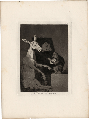 Lot 5249, Auction  119, Goya, Francisco de, Los Caprichos