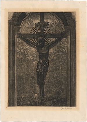 Lot 5411, Auction  119, Wojnarski, Jan, Das Kreuz der Königin Hedwig in der Wawel-Kathedrale