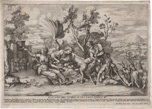 Lot 5422, Auction  119, Bartoli, Pietro Santi, Die Geburt Jupiters
