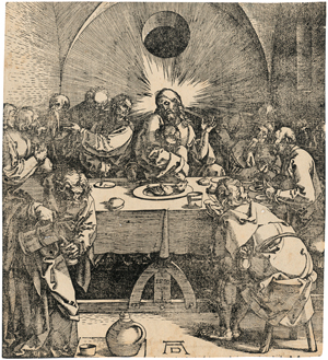 Lot 5452, Auction  119, Dürer, Albrecht, Das letzte Abendmahl 