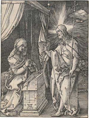 Lot 5455, Auction  119, Dürer, Albrecht, Christus erscheint seiner Mutter