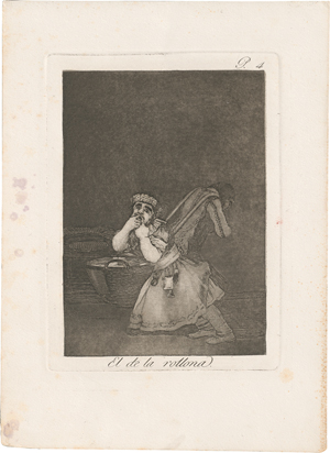 Lot 5479, Auction  119, Goya, Francisco de, El de la rollona