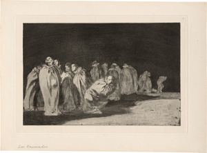 Lot 5489, Auction  119, Goya, Francisco de, Los ensacados (So el sayal, hay al). 