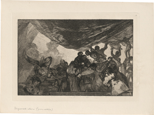 Lot 5490, Auction  119, Goya, Francisco de, Disparate claro 
