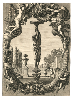 Lot 5512, Auction  119, Le Pautre, Jean, Folge mit sechs dekorative Hermen und Tragefiguren