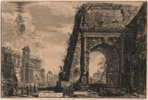Lot 5528, Auction  119, Piranesi, Giovanni Battista, Veduta dell'Arco di Tito
