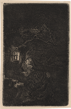 Lot 5552, Auction  119, Rembrandt Harmensz. van Rijn, Die Ruhe auf der Flucht: ein Nachtstück