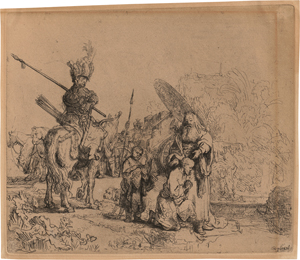Lot 5556, Auction  119, Rembrandt Harmensz. van Rijn, Die Taufe des Kämmerers