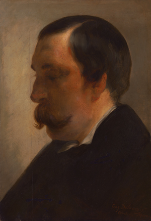 Lot 6109, Auction  119, Delacroix, Eugène - Umkreis, Bildnis Charles-Edgar, Comte de Mornay (1803-1878). 