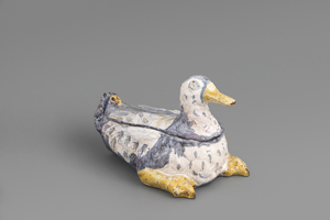 Lot 6330, Auction  119, Terrine, Deckelterrine in Form einer Ente