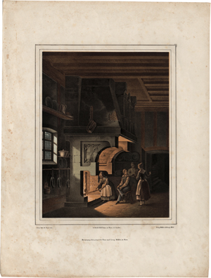 Lot 6356, Auction  119, Pian, Jean Baptiste de - Schule, Alphabet Pittoreske: Herrschaftliche Küche und in der Getreidemühle