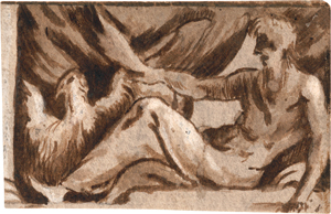 Los 6501 - Parmigianino, Francesco - Nachfolge - Ruhender Jupiter mit seinem Adler - 0 - thumb