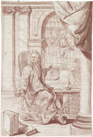 Lot 6591, Auction  119, Herz, Johann Daniel, Ein Gelehrter in seinem Studiergemach